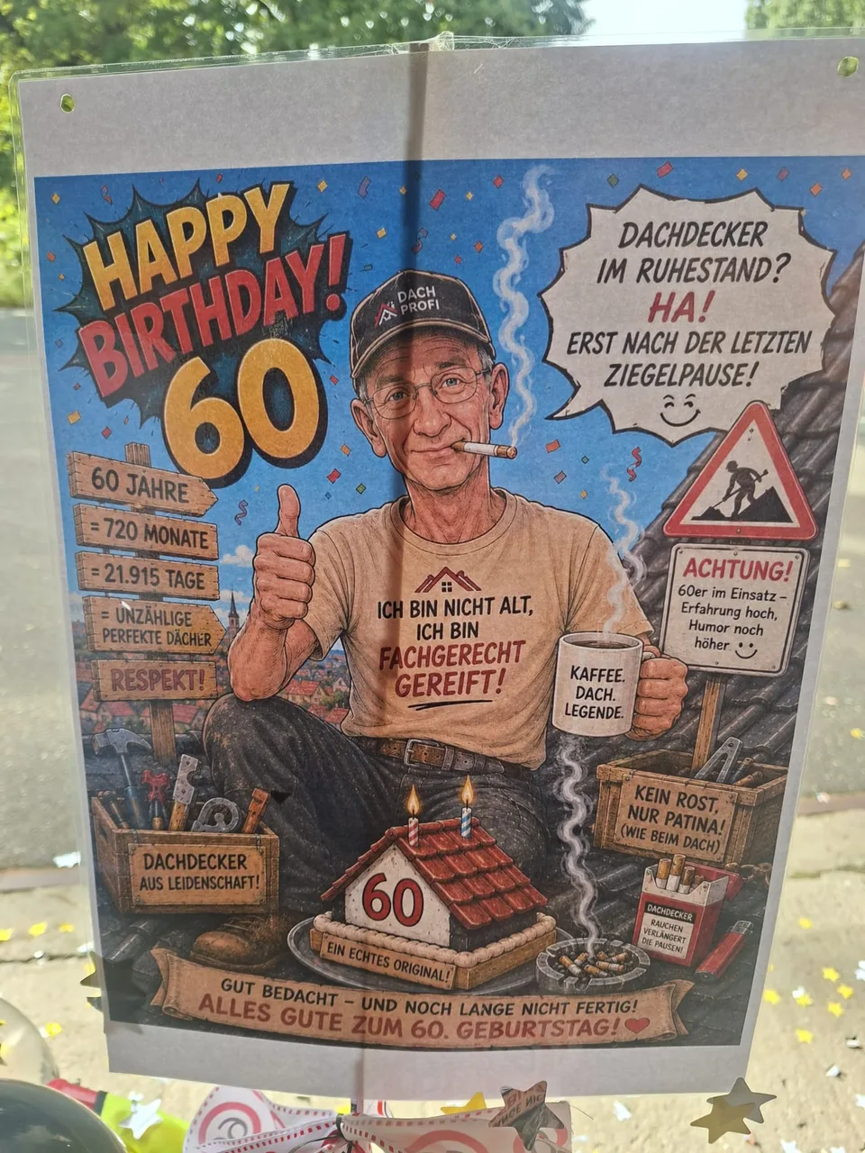 Das Team des Meisterbetriebs Thormählen gratuliert Ralf gemeinsam zu seinem 60. Geburtstag.
