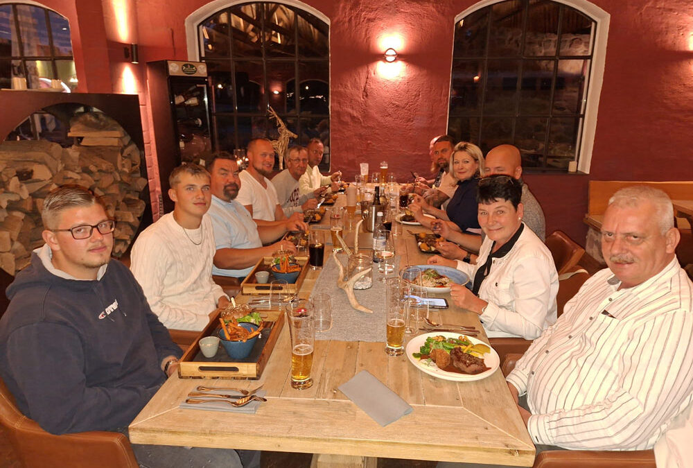 Schießstand Gut Grambow und gemeinsames Abendessen im Gut Grambow