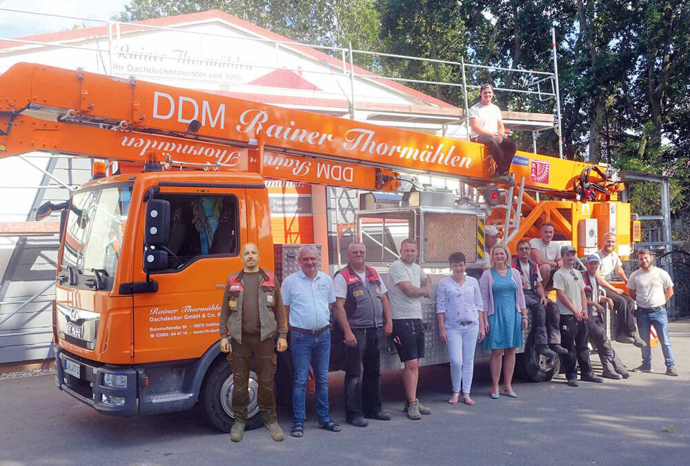 25 Jahre Dachdeckerei Thormählen